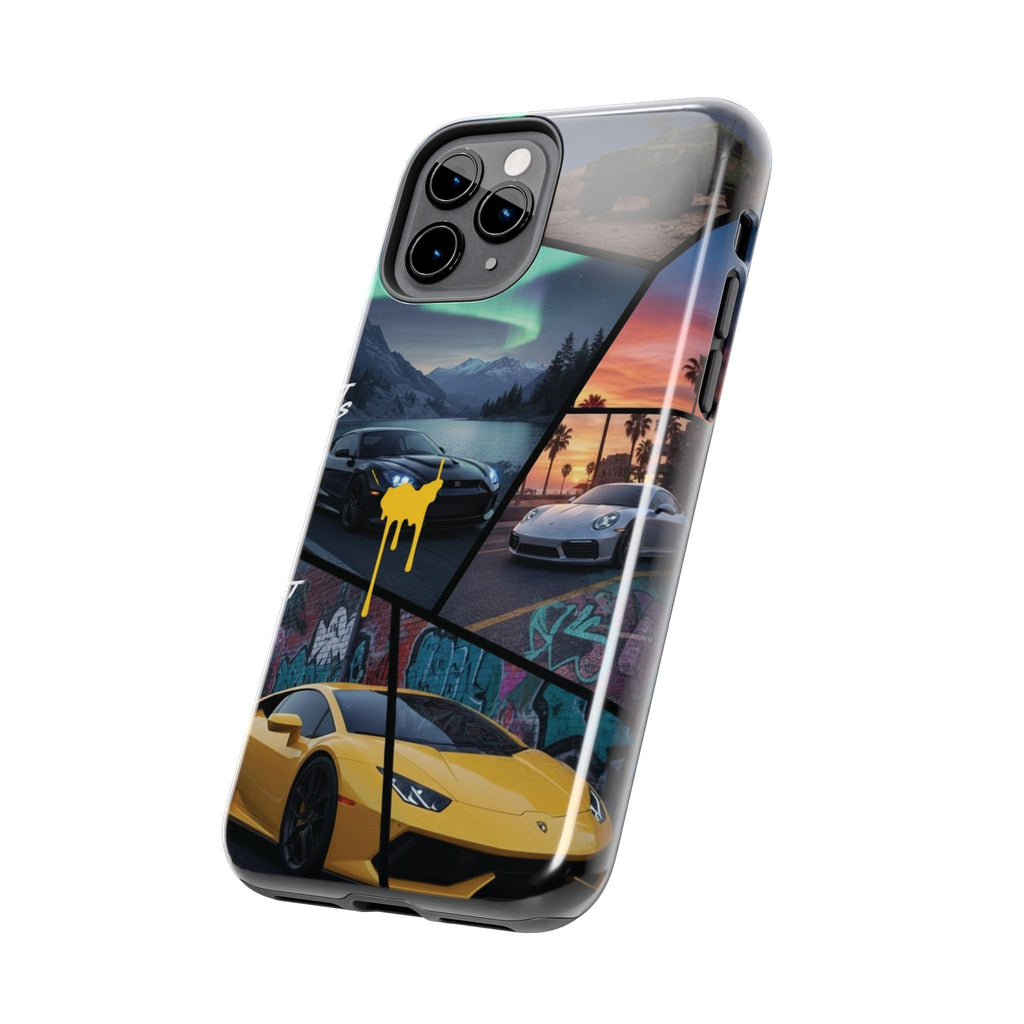 Vibrant Automotive Tough Phone Case – Perfect for Car Enthusiasts