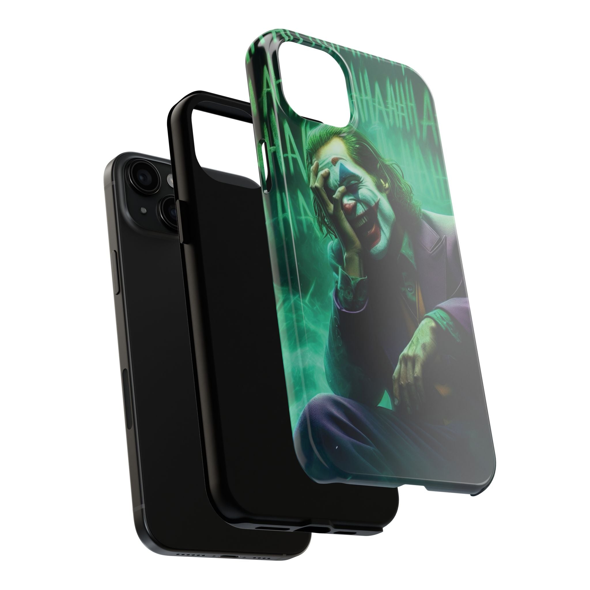 Joker Phone Cases, Tough Phone Cover, Customizable Phone Accessory, Unique Gift for Fans, Pop Culture Merchandise
