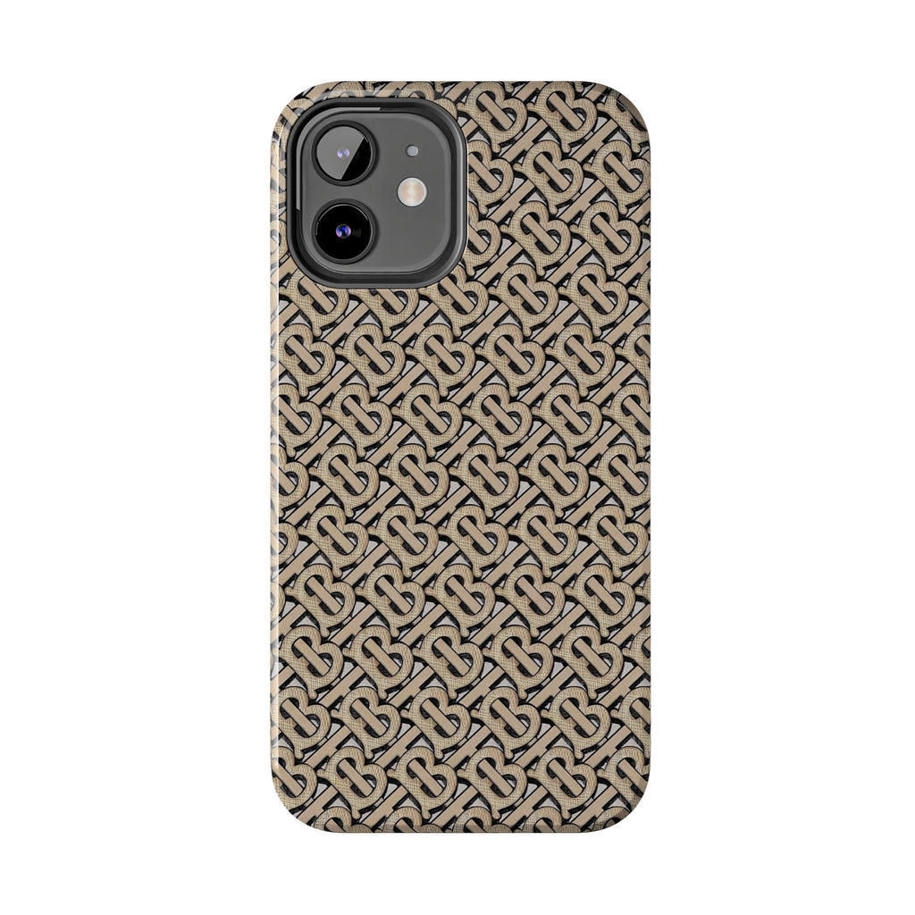Elegant Interwoven Pattern Tough Phone Cases, Stylish Phone Covers, Durable Cases for Everyday Adventures, Gift for Phone Lovers