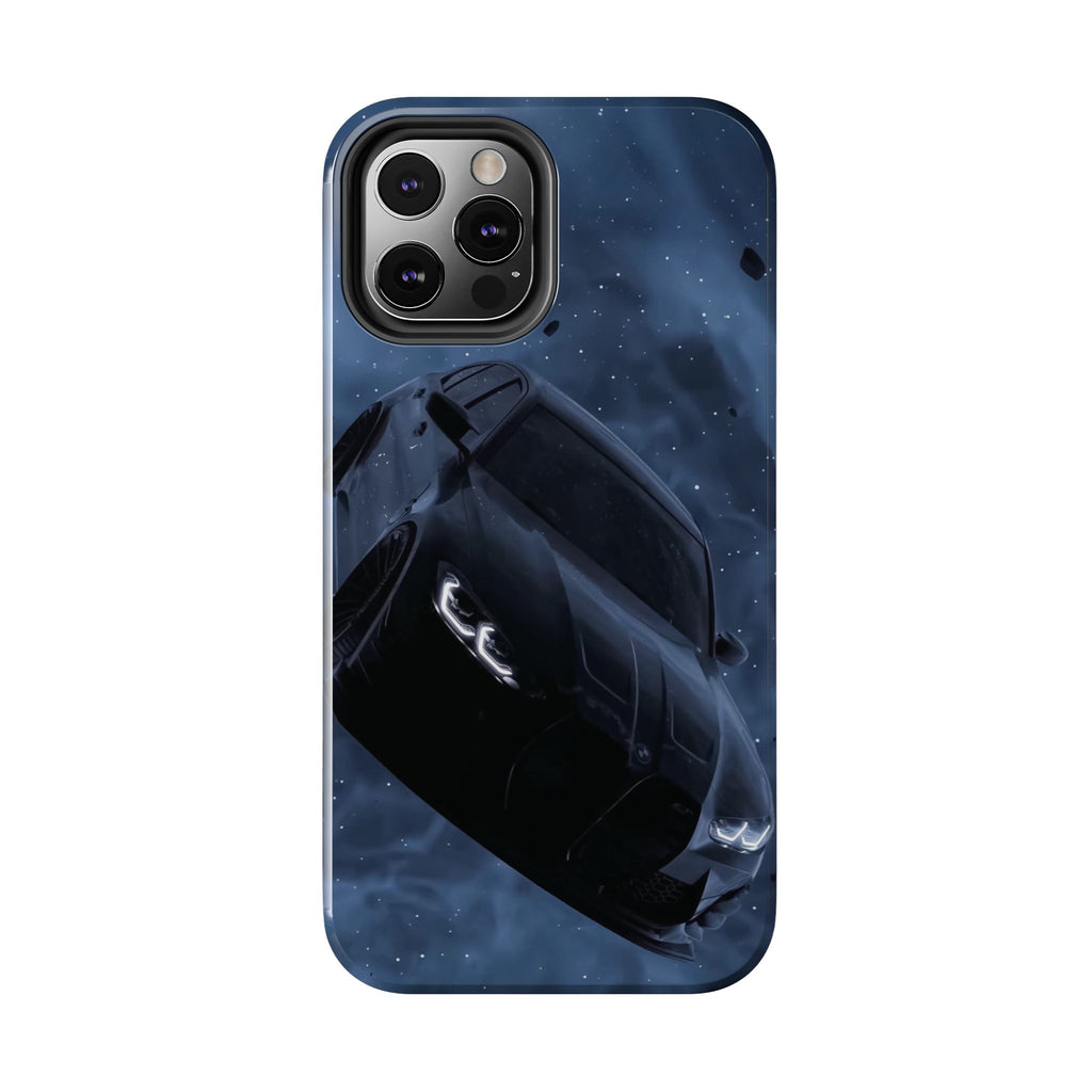 Car Enthusiast Phone Case | Tough Phone Cases, Car Lover Gift, Durable Cover, Automotive Accessories, Black Car Design