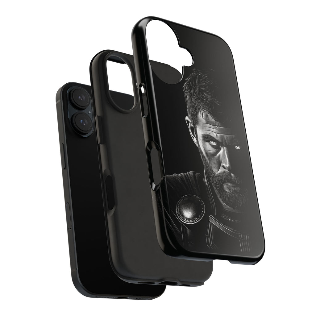Tough Phone Cases featuring Warrior Design, Rugged Protector, Gift for Adventurers, Customizable Case, Durable Phone Cover