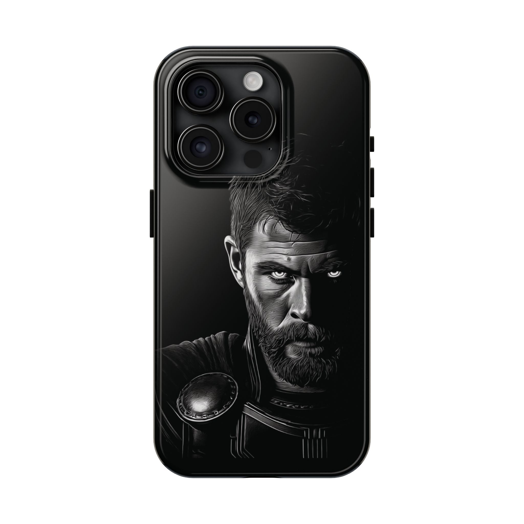 Tough Phone Cases featuring Warrior Design, Rugged Protector, Gift for Adventurers, Customizable Case, Durable Phone Cover