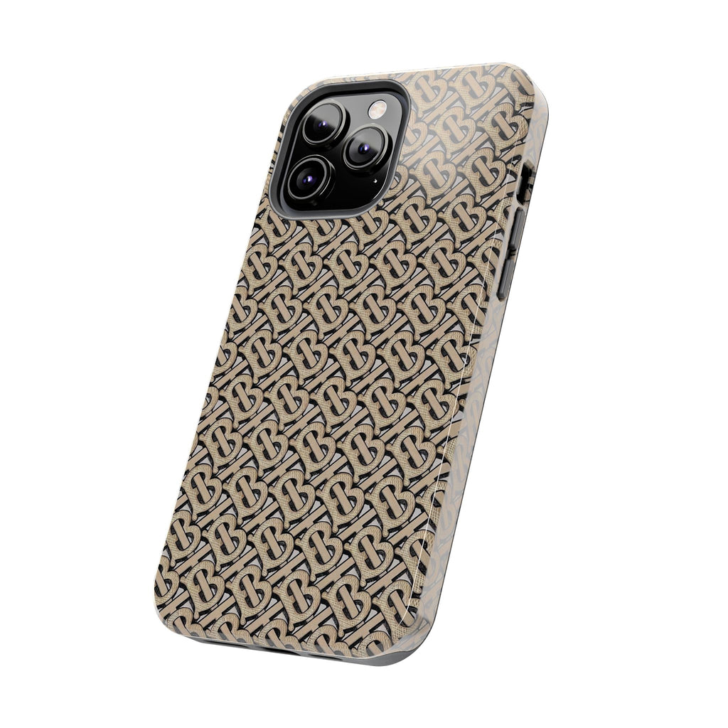 Elegant Interwoven Pattern Tough Phone Cases, Stylish Phone Covers, Durable Cases for Everyday Adventures, Gift for Phone Lovers