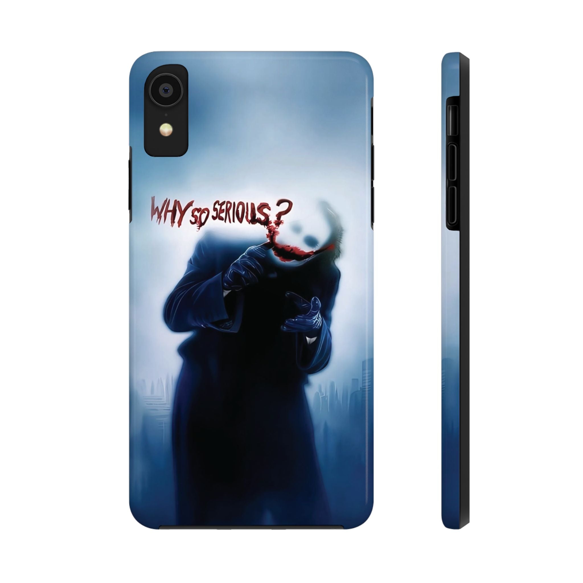 Tough Phone Cases, Dark Humor Phone Cover, Joker Inspired Case, Gifts for Movie Fans, Unique Phone Protector, Cool Accessories