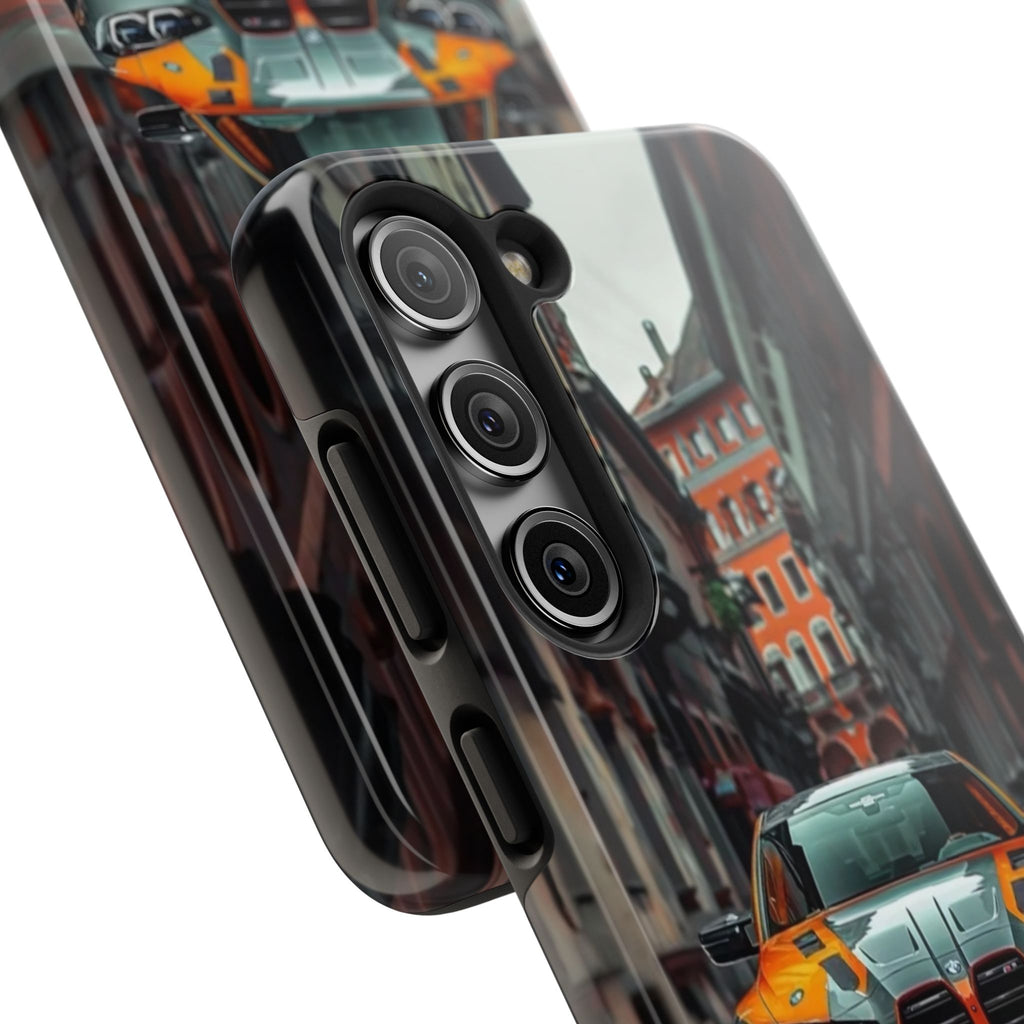 Rugged Car Lover Phone Case, Durable Phone Cover, Automotive Gift, Unique Car Design, Perfect for Birthdays, Car Enthusiasts