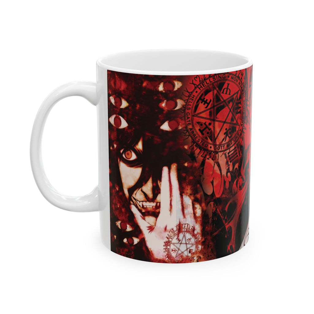 Anime Gothic Red Sword Ceramic Mug (11oz, 15oz)