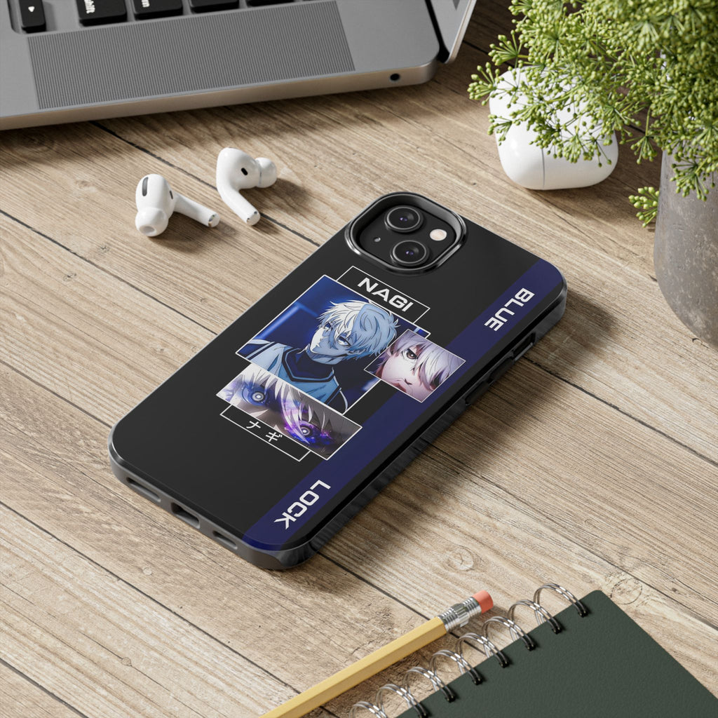 Stylish Tough Phone Cases - Anime Nagi Blue Lock Design, Anime Merchandise, Unique Phone Accessories, Gift for Fans, Durable Protection
