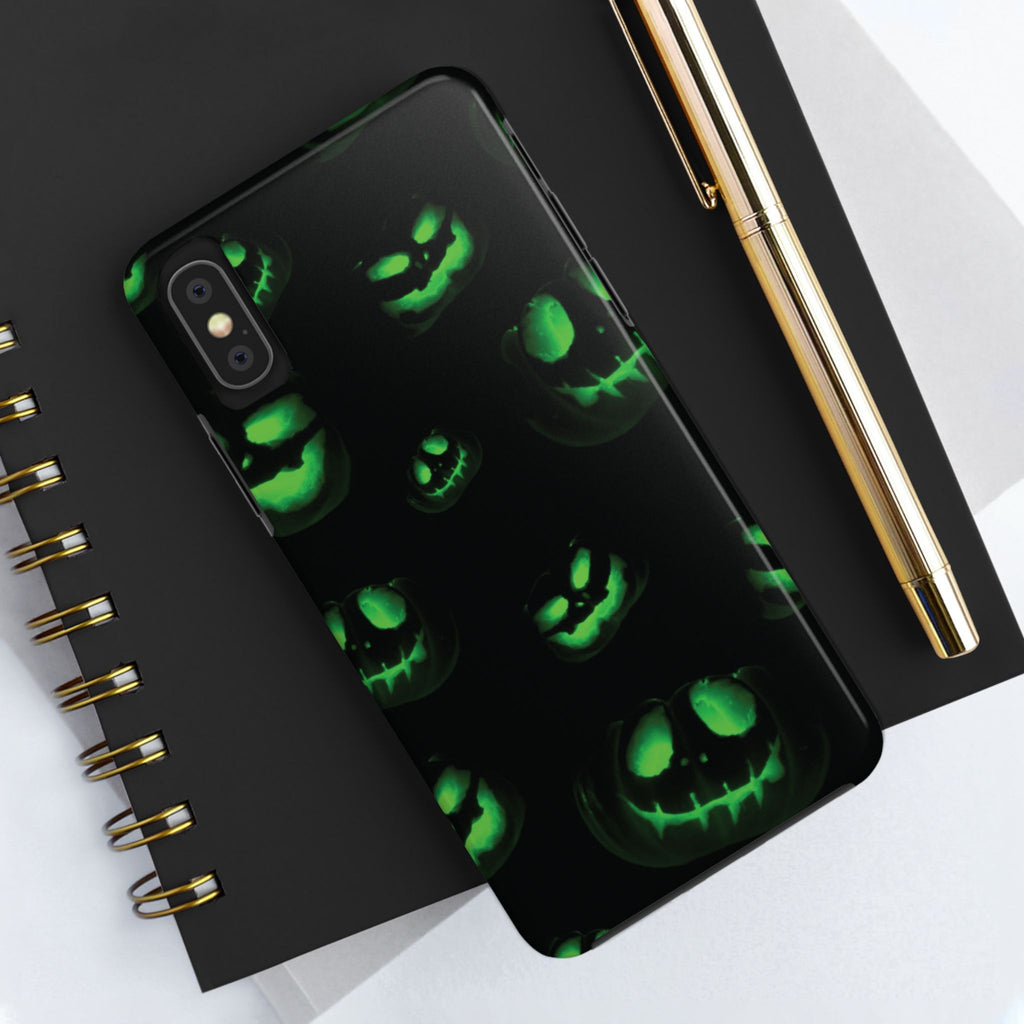 Glow-in-the-Dark Halloween Phone Cases, Spooky Phone Protection, Pumpkin Phone Case, Unique Halloween Gifts, Fun Accessories