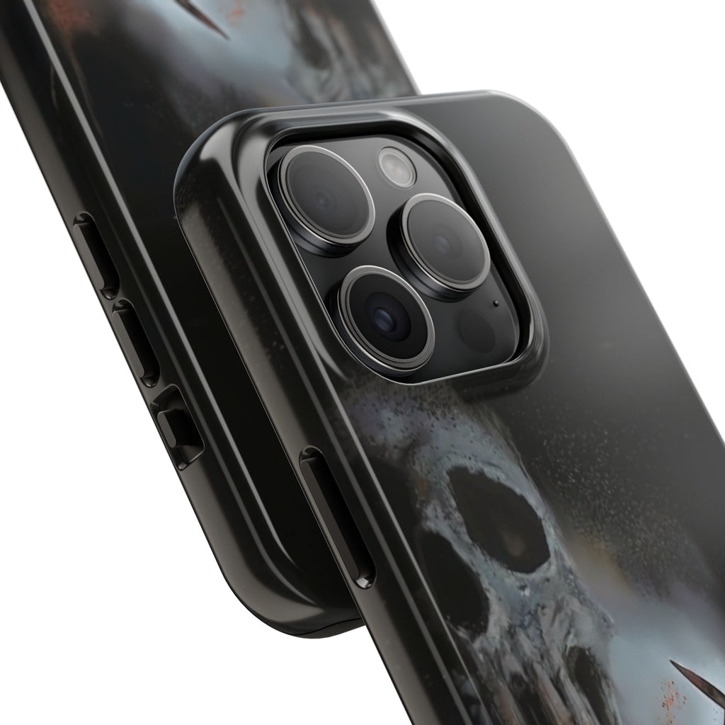 Gritty Horror Phone Cases for Fans, Tough Phone Cover, Unique Gift, Scary Design, Halloween Accessory, Movie Memorabilia