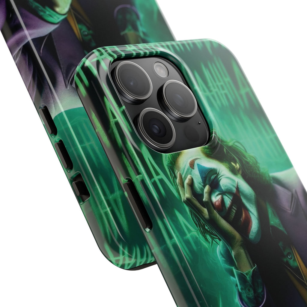 Joker Phone Cases, Tough Phone Cover, Customizable Phone Accessory, Unique Gift for Fans, Pop Culture Merchandise