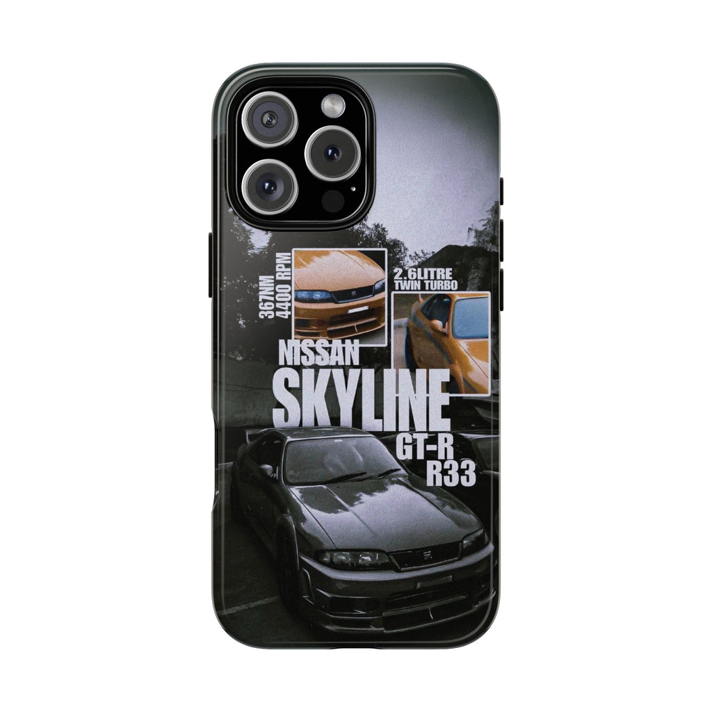 Nissan Skyline GT-R R33 Phone Case – Tough Automotive Protective Cover