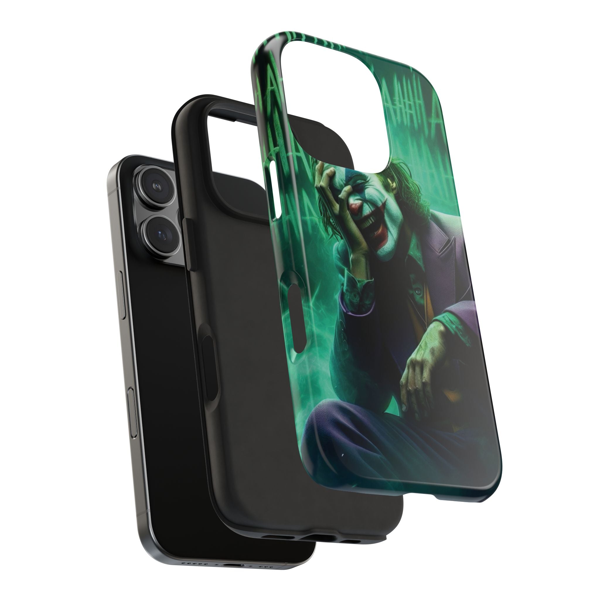 Joker Phone Cases, Tough Phone Cover, Customizable Phone Accessory, Unique Gift for Fans, Pop Culture Merchandise