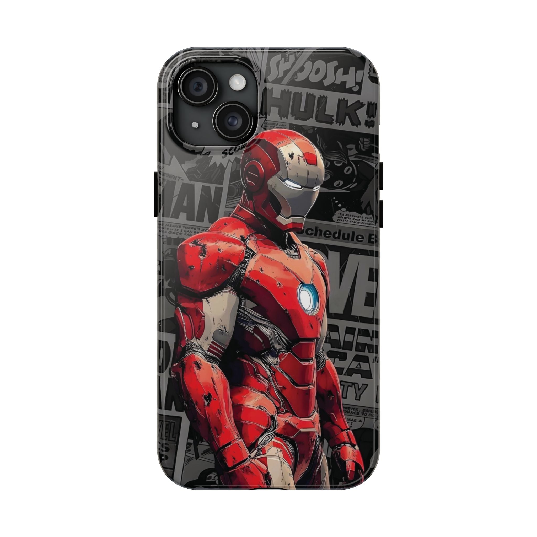 Iron Man Hero Tough Phone Cases - Durable, Stylish, Perfect for Marvel Fans, Geek Gifts, Comic Book Lovers, Unique Accessories