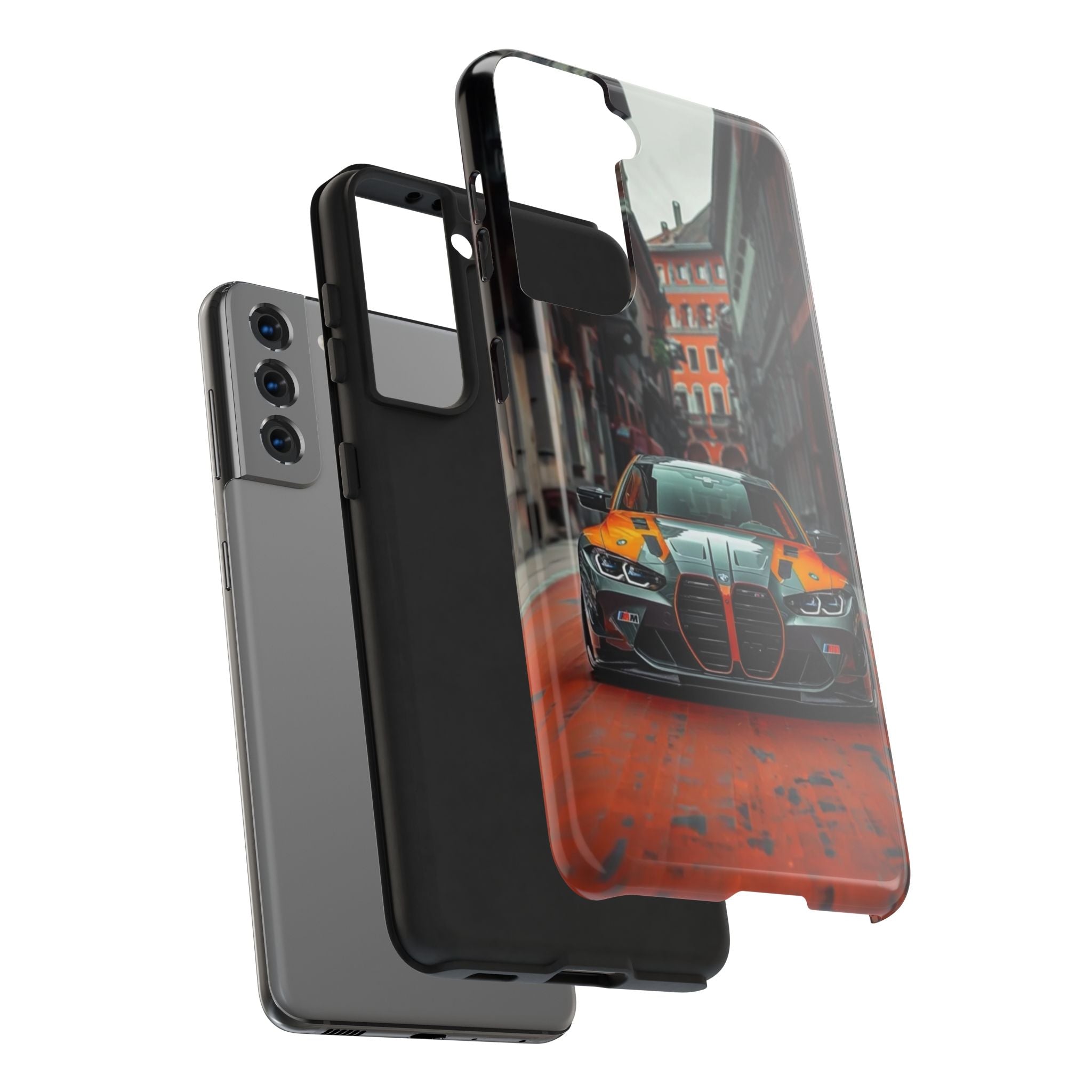 Rugged Car Lover Phone Case, Durable Phone Cover, Automotive Gift, Unique Car Design, Perfect for Birthdays, Car Enthusiasts
