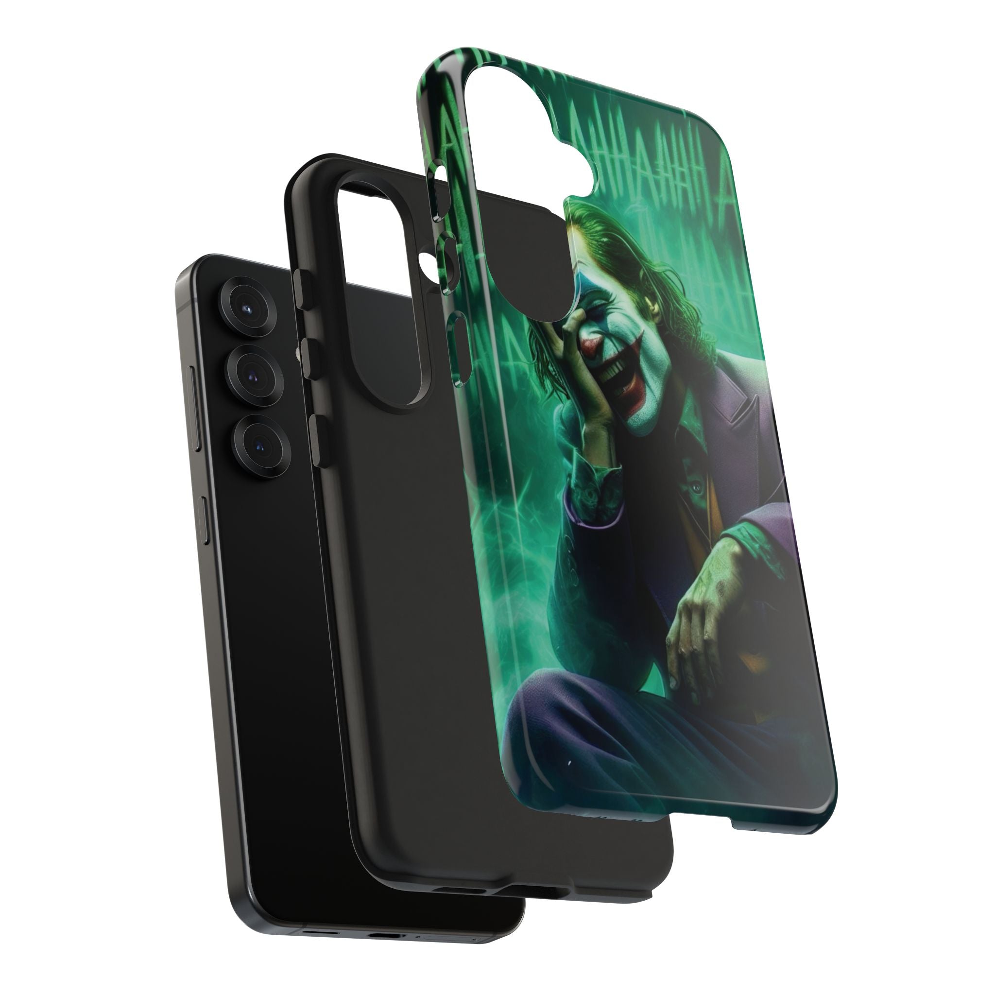 Joker Phone Cases, Tough Phone Cover, Customizable Phone Accessory, Unique Gift for Fans, Pop Culture Merchandise