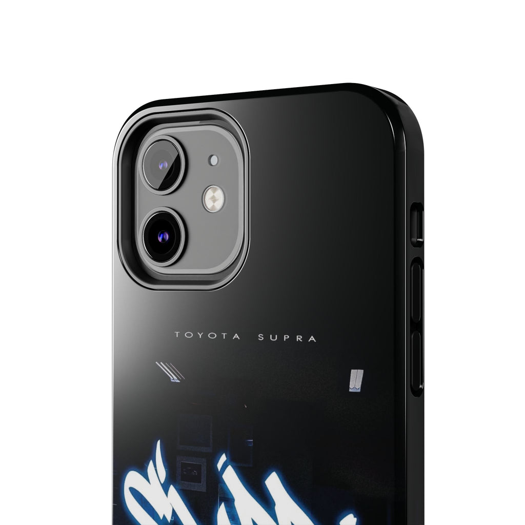 Toyota Supra Graffiti Phone Case - Tough & Stylish Protection for Car Enthusiasts