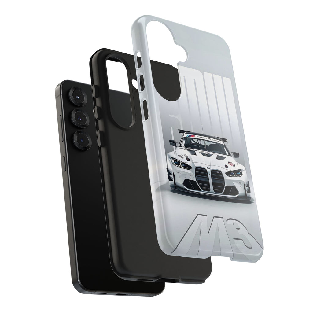Race-Inspired Tough Phone Case for BMW M3 Fans