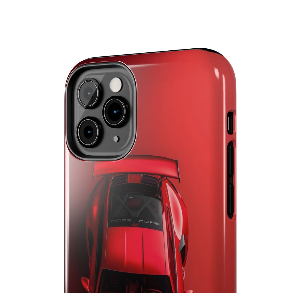 Sleek Sports Car Phone Cases for Automotive Enthusiasts, Durable Phone Covers, Car Lover Gifts, Stylish Tech Accessories, Red Racing Design
