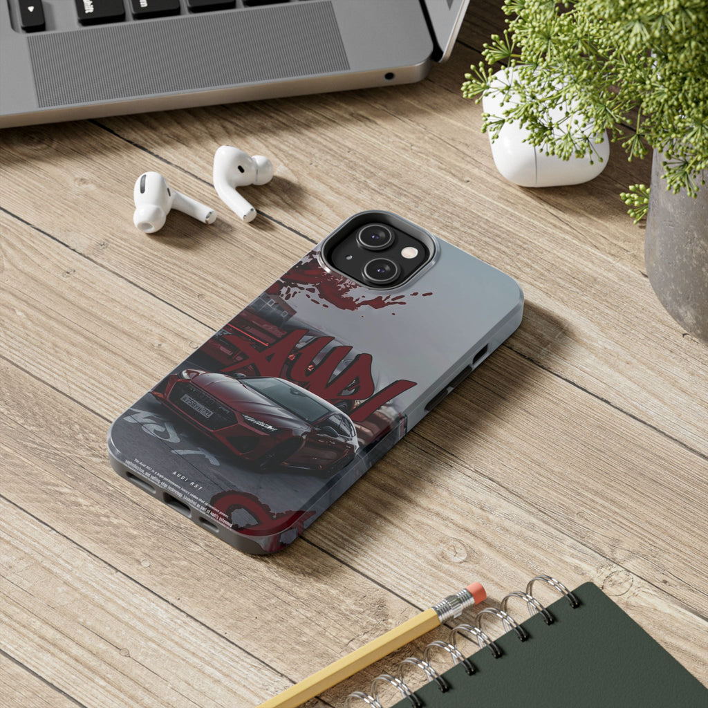 Audi-Inspired Tough Phone Case for Car Enthusiasts