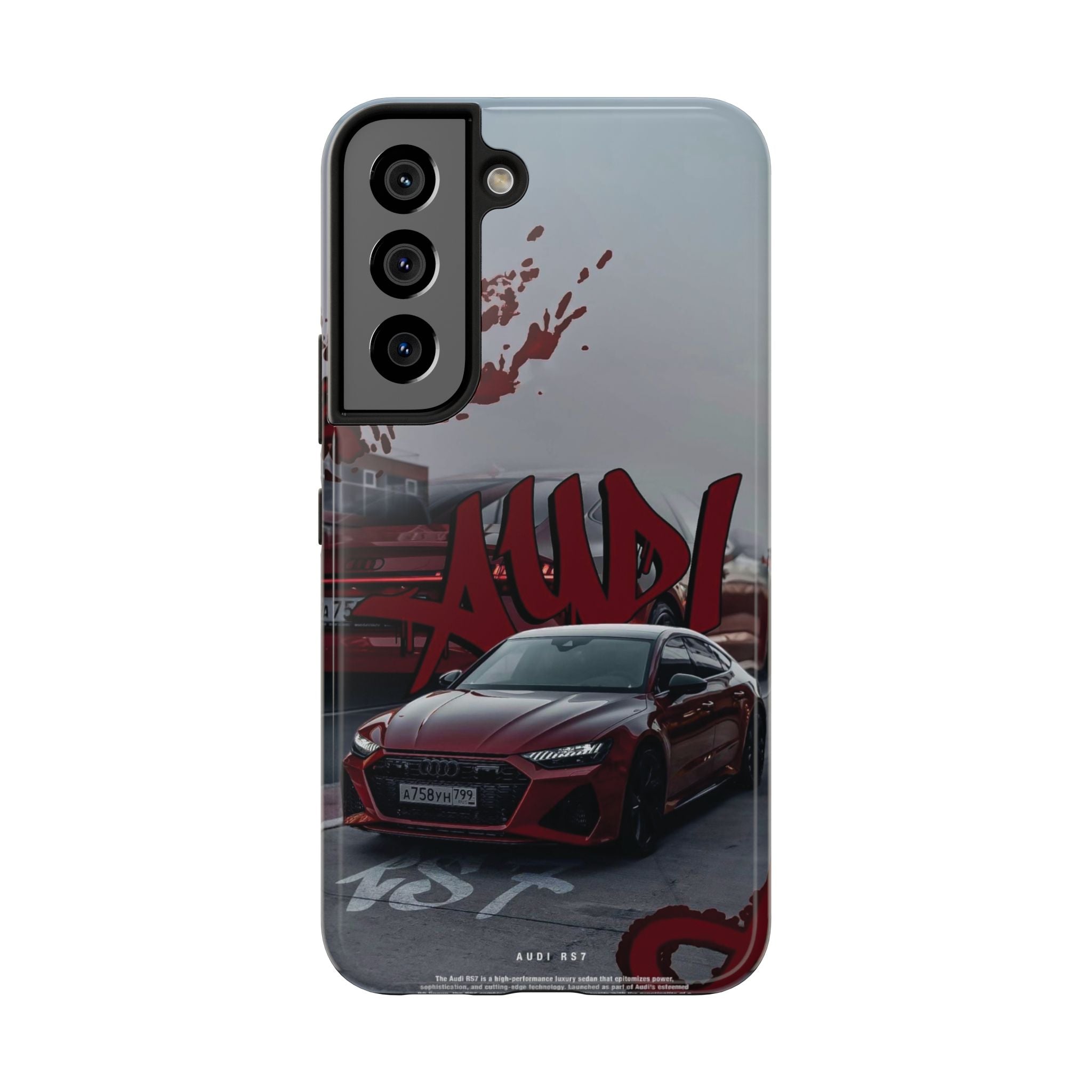 Audi-Inspired Tough Phone Case for Car Enthusiasts