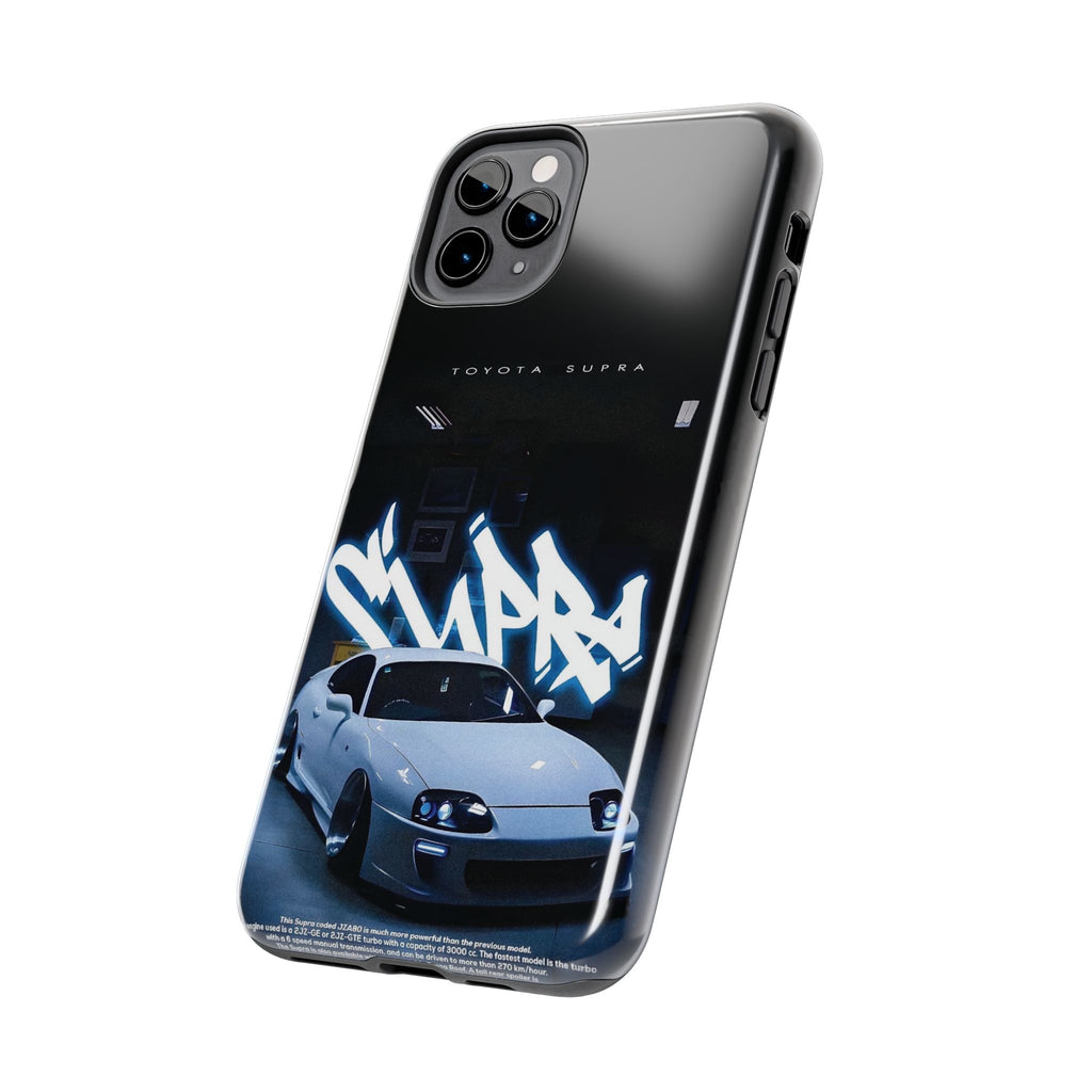 Toyota Supra Graffiti Phone Case - Tough & Stylish Protection for Car Enthusiasts