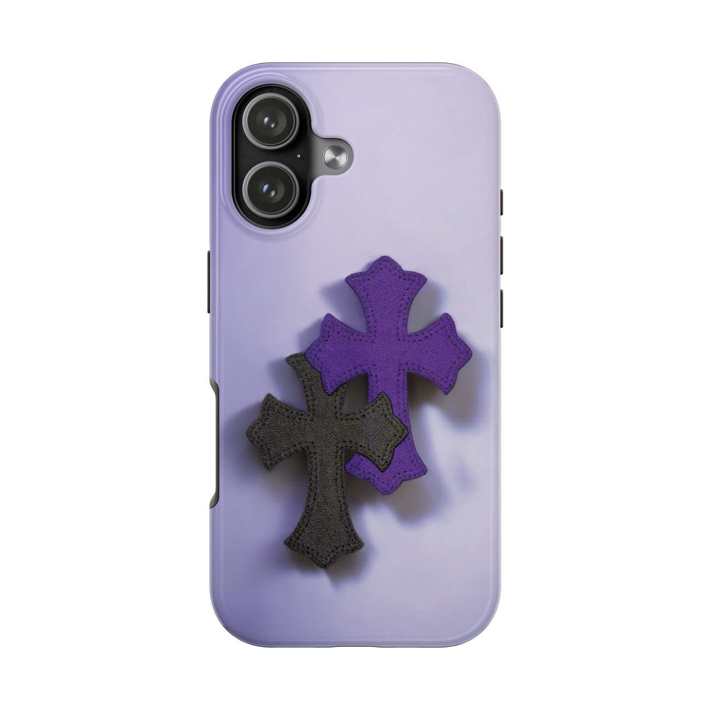 Cross Design Tough Phone Cases, Durable Phone Covers, Christian Gifts, Protective Cases for Men, Unique Tech Accessories