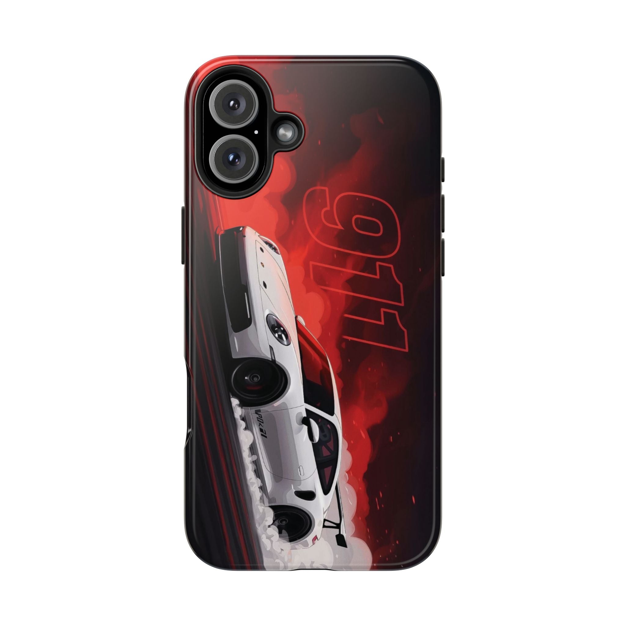 Racing-Inspired Porsche Tough Phone Case with 911 Design