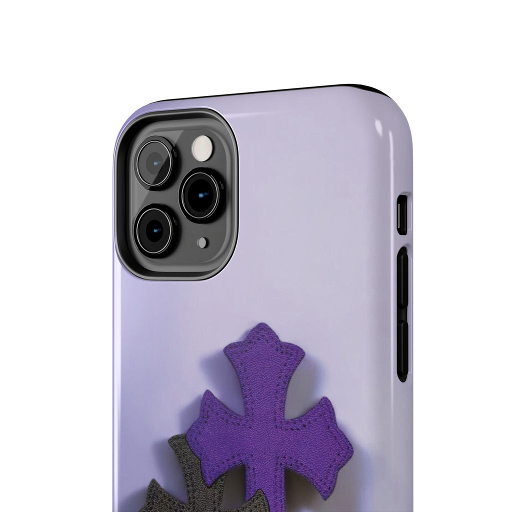 Cross Design Tough Phone Cases, Durable Phone Covers, Christian Gifts, Protective Cases for Men, Unique Tech Accessories