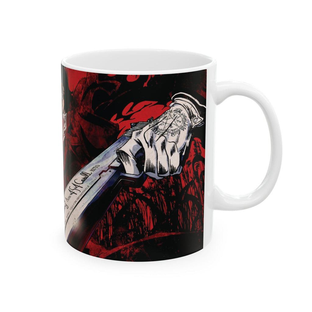Anime Gothic Red Sword Ceramic Mug (11oz, 15oz)
