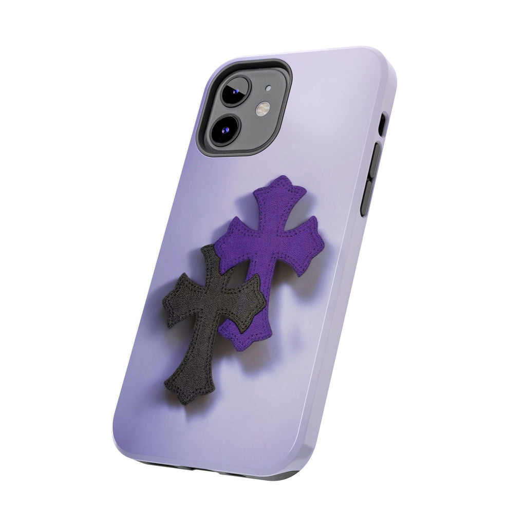 Cross Design Tough Phone Cases, Durable Phone Covers, Christian Gifts, Protective Cases for Men, Unique Tech Accessories