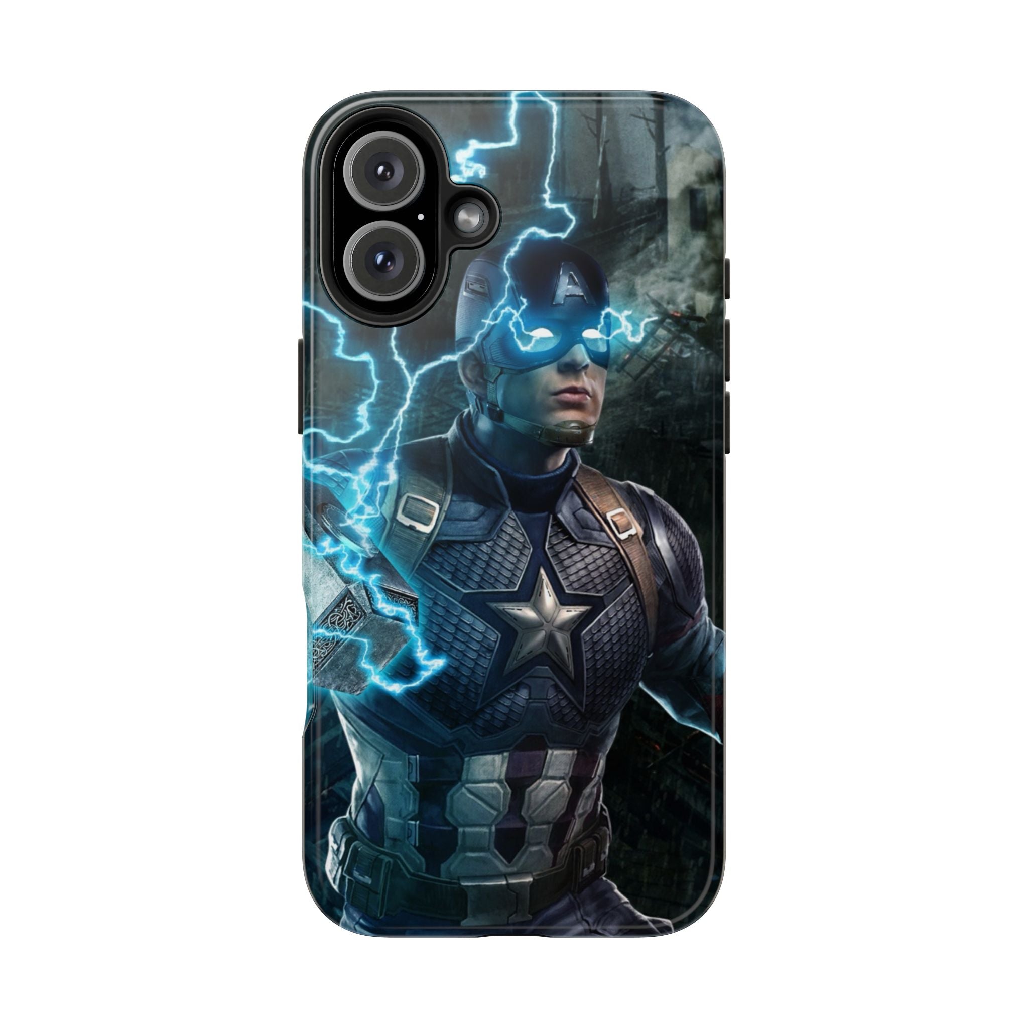 Captain America Superhero Tough Phone Cases, Hero Phone Cover, Gift for Gamers, Superhero Accessory, Durable Phone Case for Every Occasion