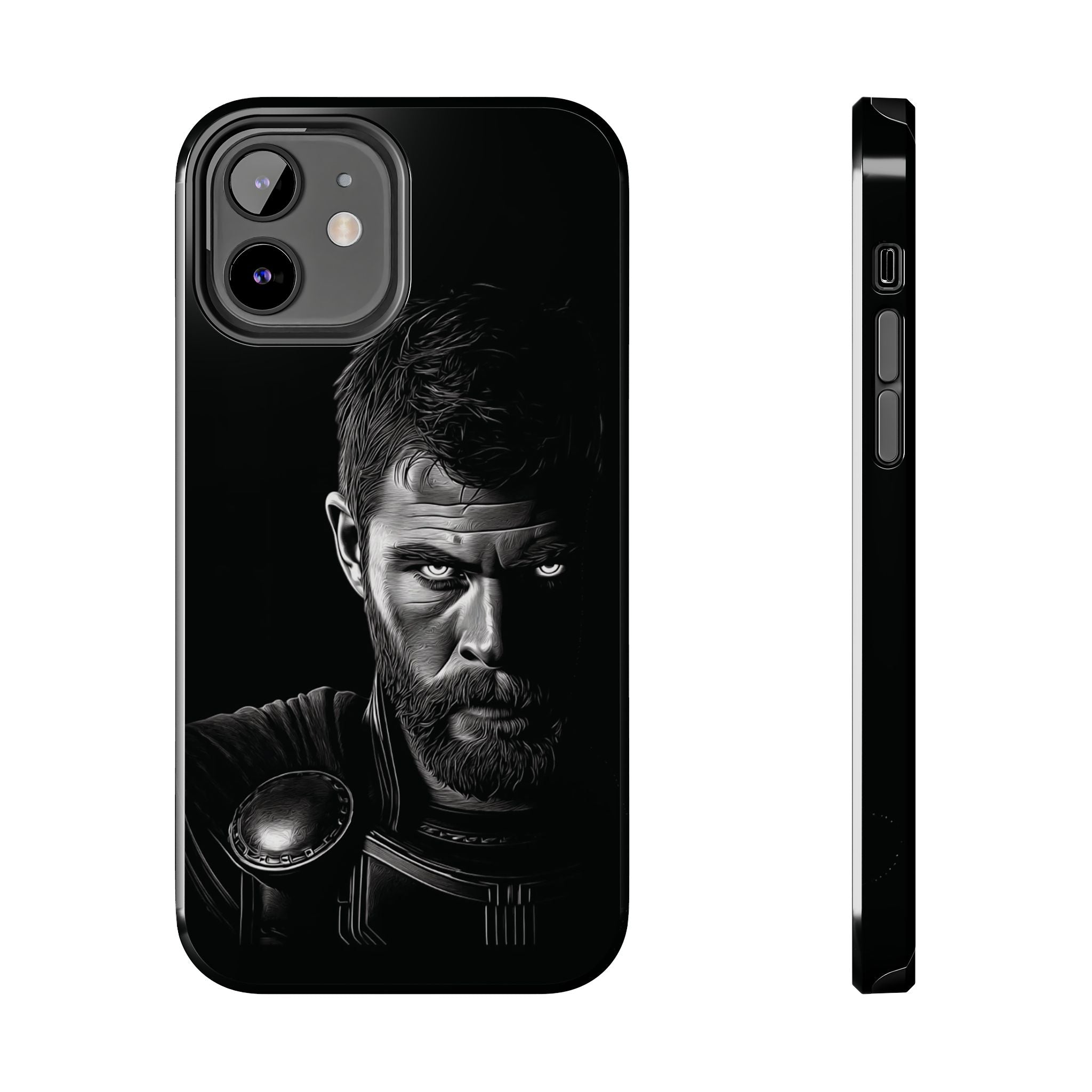 Tough Phone Cases featuring Warrior Design, Rugged Protector, Gift for Adventurers, Customizable Case, Durable Phone Cover