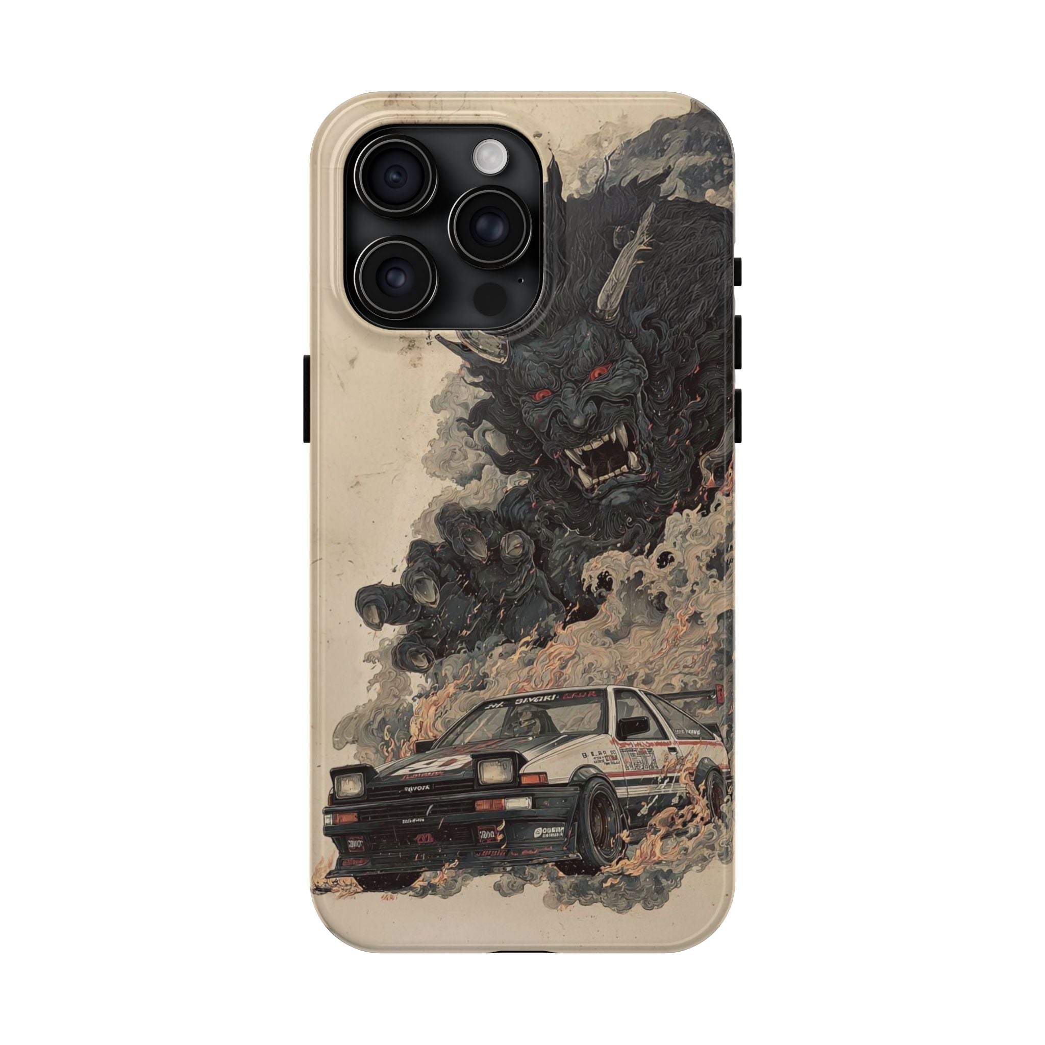 Demon Car Tough Phone Case - Unique Racing Protection