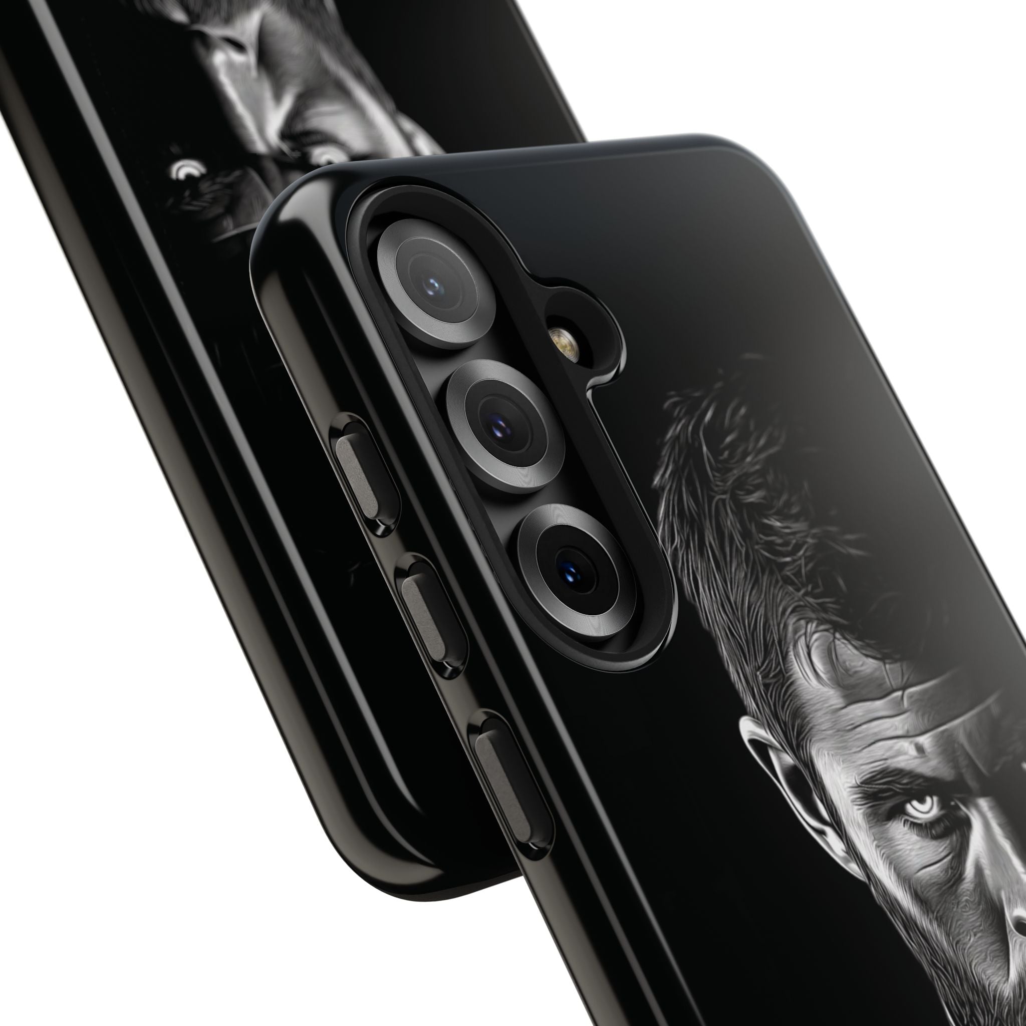 Tough Phone Cases featuring Warrior Design, Rugged Protector, Gift for Adventurers, Customizable Case, Durable Phone Cover