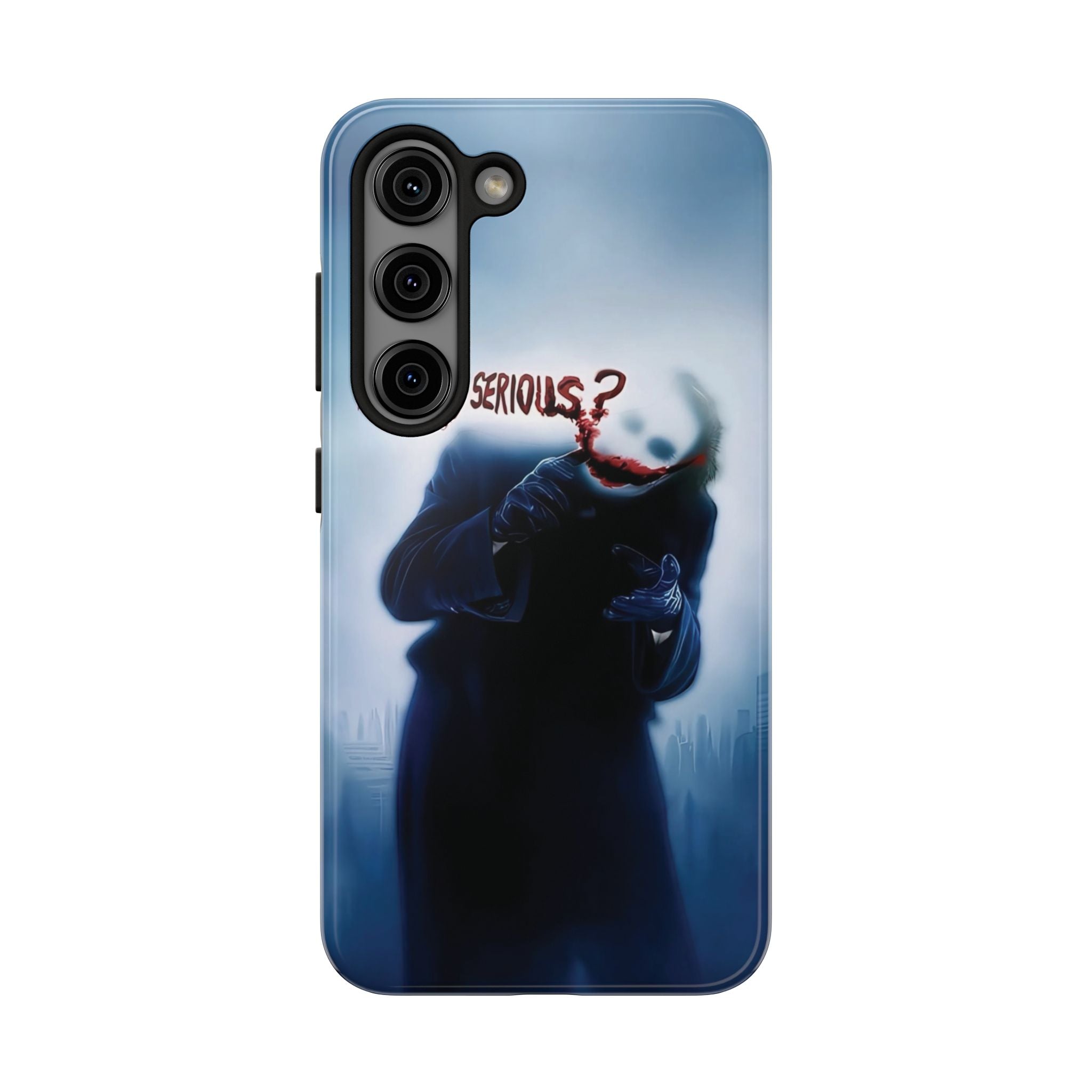 Tough Phone Cases, Dark Humor Phone Cover, Joker Inspired Case, Gifts for Movie Fans, Unique Phone Protector, Cool Accessories