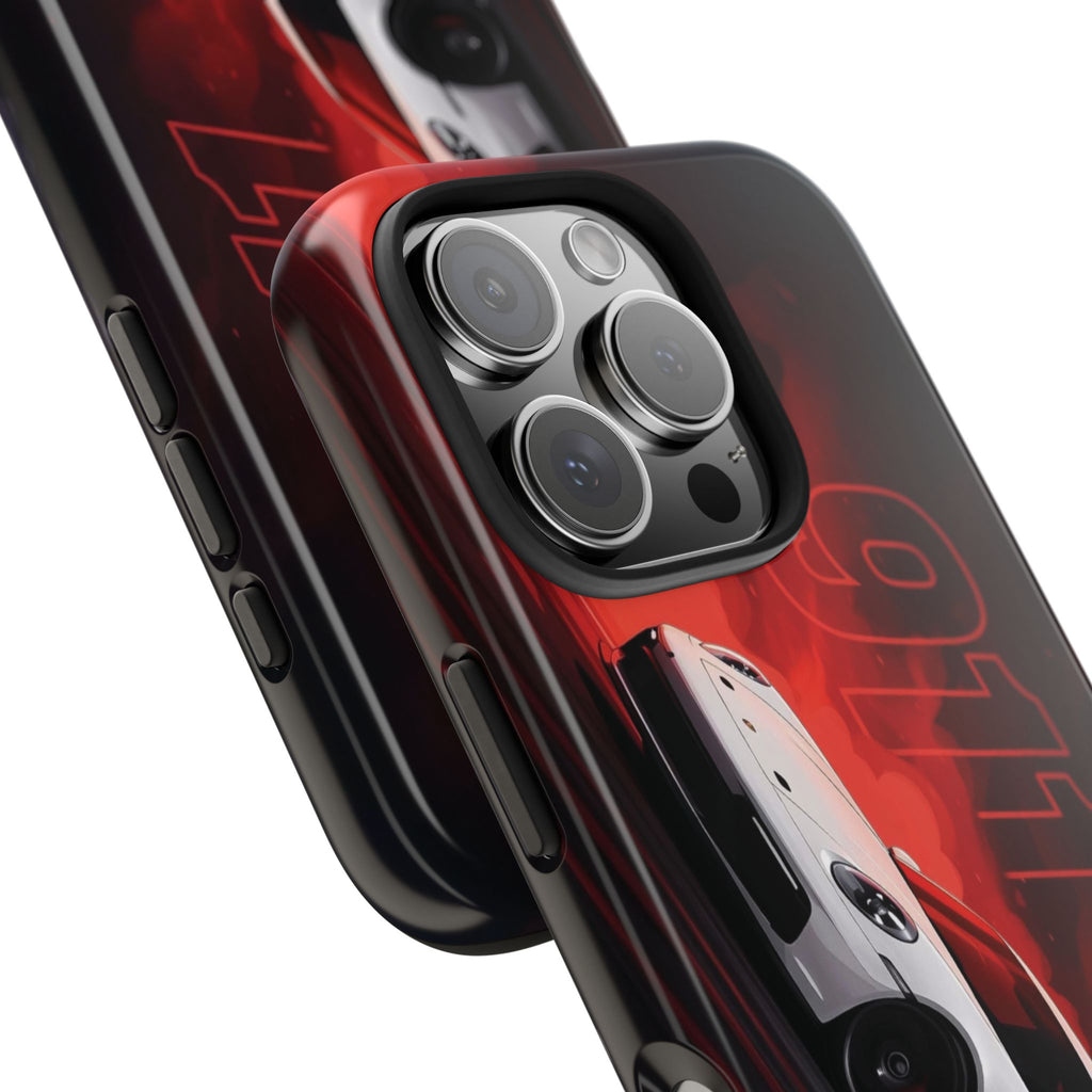 Racing-Inspired Porsche Tough Phone Case with 911 Design