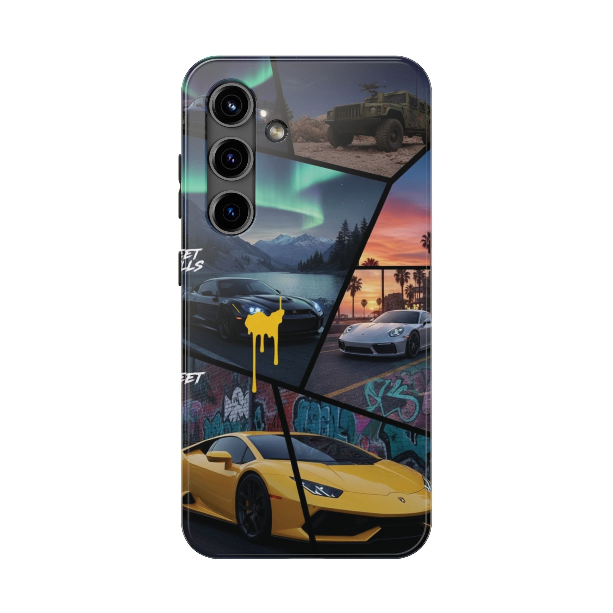 Vibrant Automotive Tough Phone Case – Perfect for Car Enthusiasts