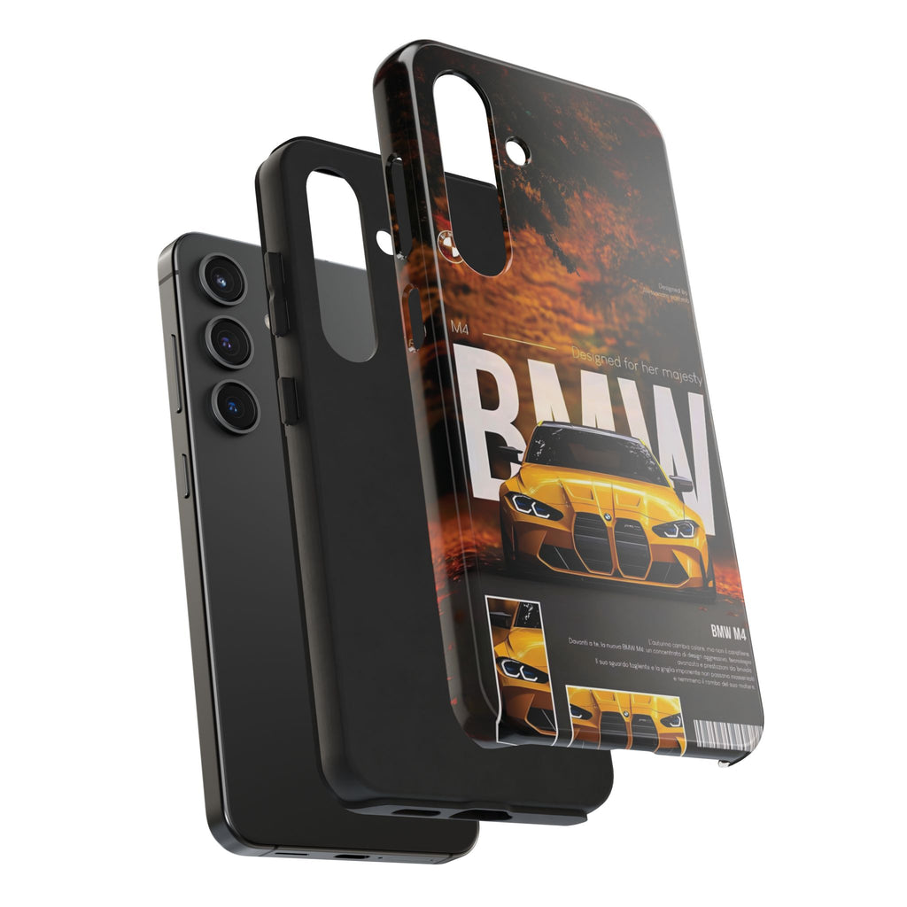 BMW M4 Tough Phone Cases, Car Enthusiast Accessories, Durable Phone Covers, Unique Gifts for Him, Stylish Protection, Birthday Present