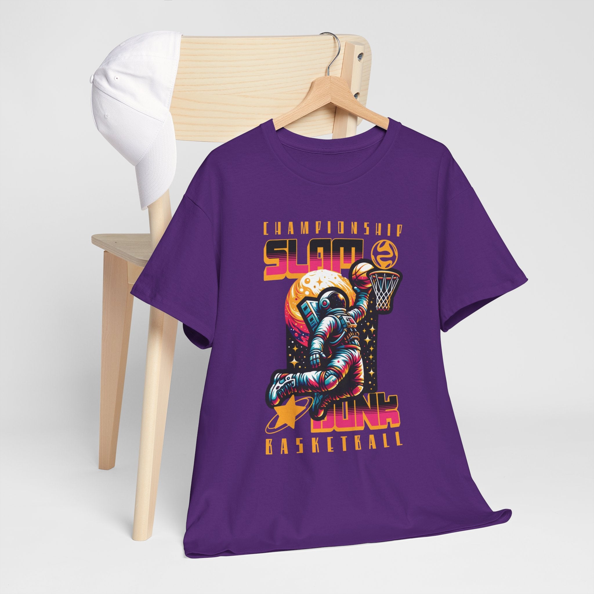 Space Slam Dunk Basketball Tee