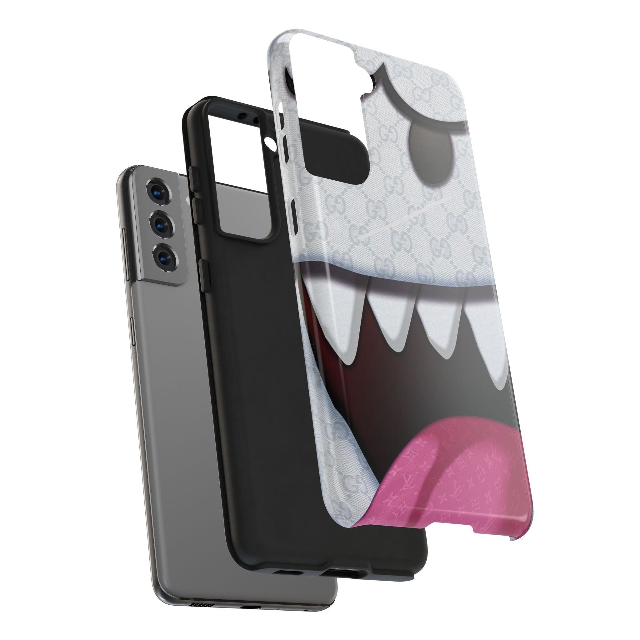 Whimsical Ghost Phone Cases, Cute Monster Cases, Trendy Tech Accessories, Fun Gifts for Gamers, Halloween & Everyday Use