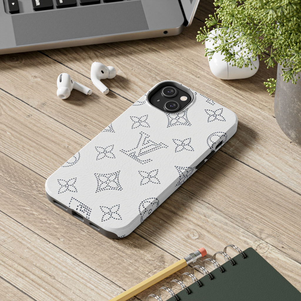 Chic Designer Phone Cases, Stylish Tough Cases, Luxury Phone Cover, Elegant Phone Accessories, Gift for Fashion Lovers
