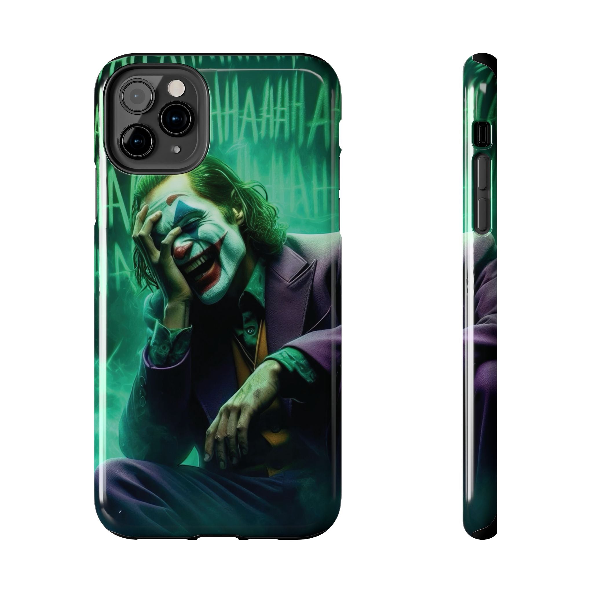Joker Phone Cases, Tough Phone Cover, Customizable Phone Accessory, Unique Gift for Fans, Pop Culture Merchandise