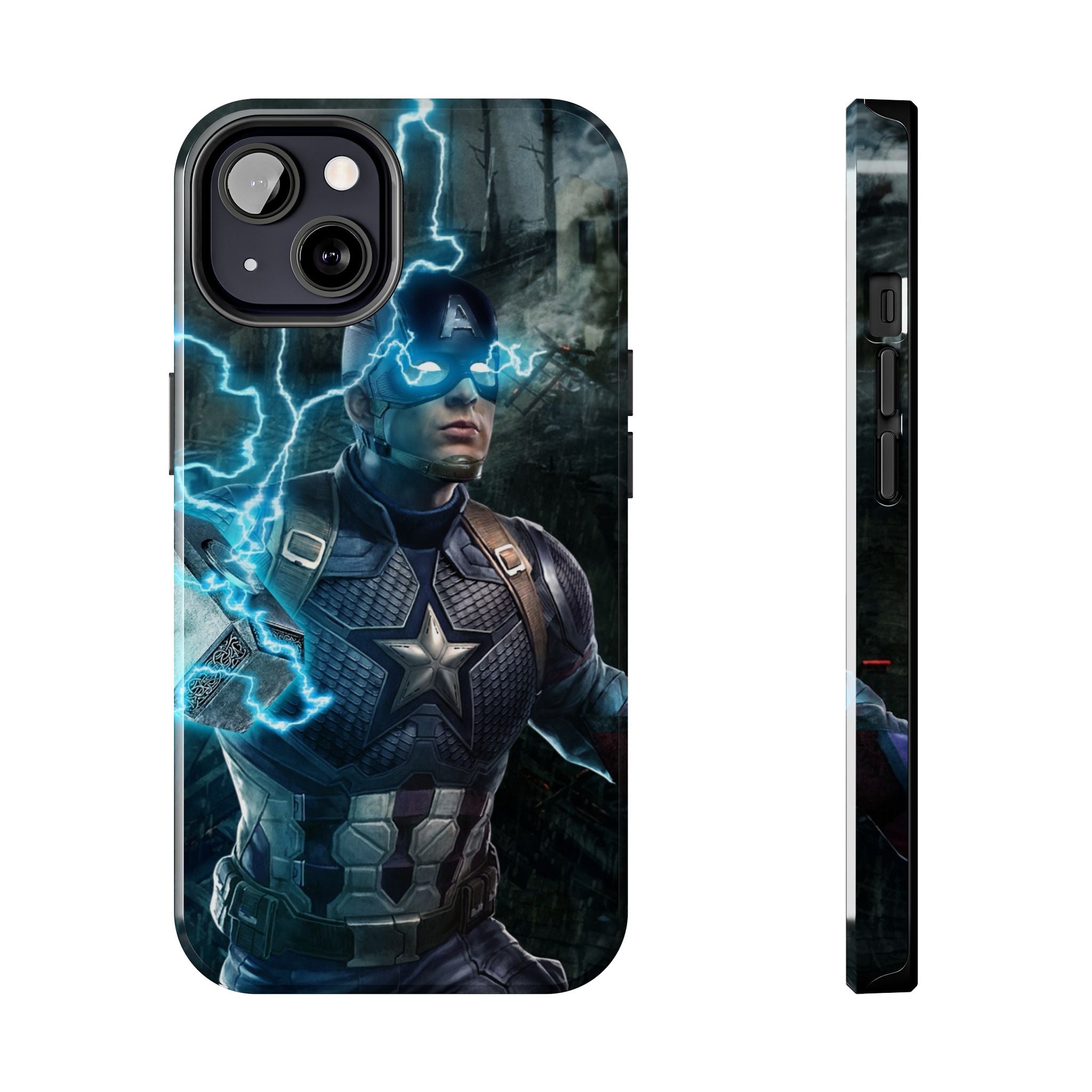 Captain America Superhero Tough Phone Cases, Hero Phone Cover, Gift for Gamers, Superhero Accessory, Durable Phone Case for Every Occasion