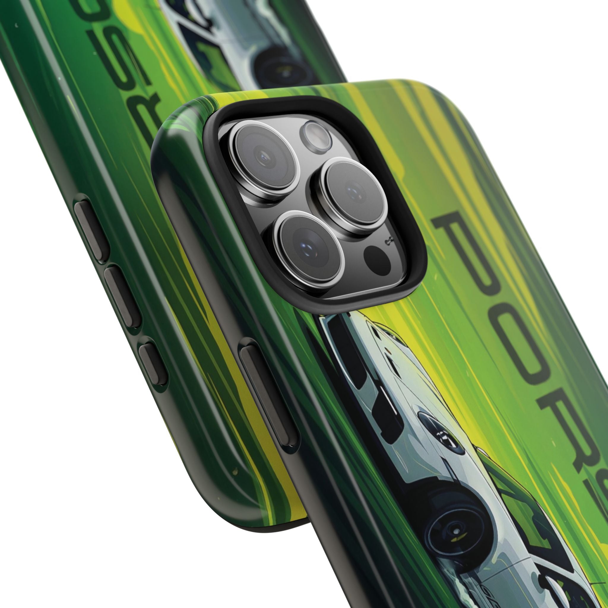 Porsche Tough Phone Cases, Luxury Car Accessories, Durable Phone Cover, Auto Enthusiast Gift, Sports Car Merchandise