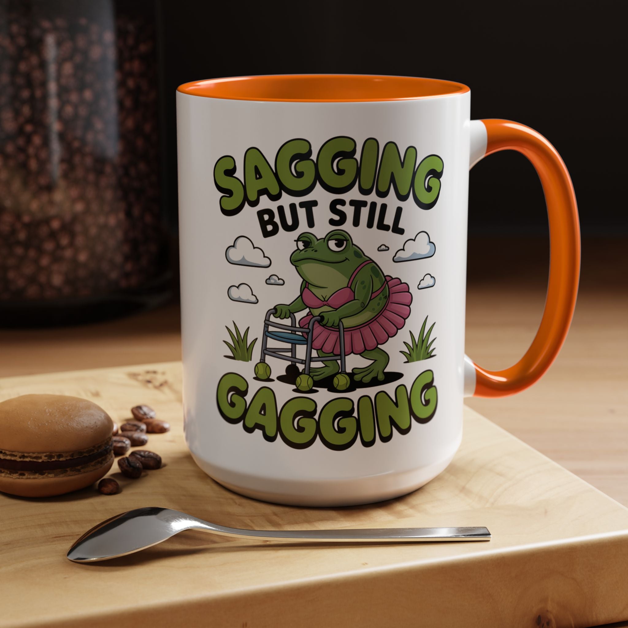 Humorous Frog Coffee Mug - Perfect for Gag Gifts, Office Humor, Birthday Treats, Coffee Lovers, Quirky Kitchen Decor