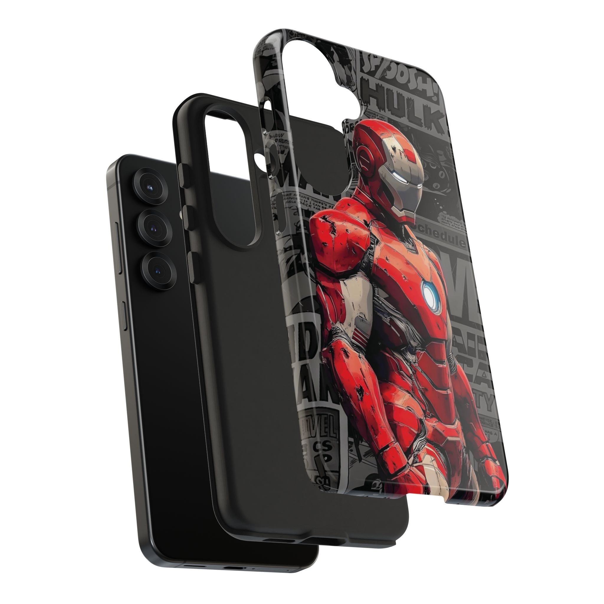 Iron Man Hero Tough Phone Cases - Durable, Stylish, Perfect for Marvel Fans, Geek Gifts, Comic Book Lovers, Unique Accessories