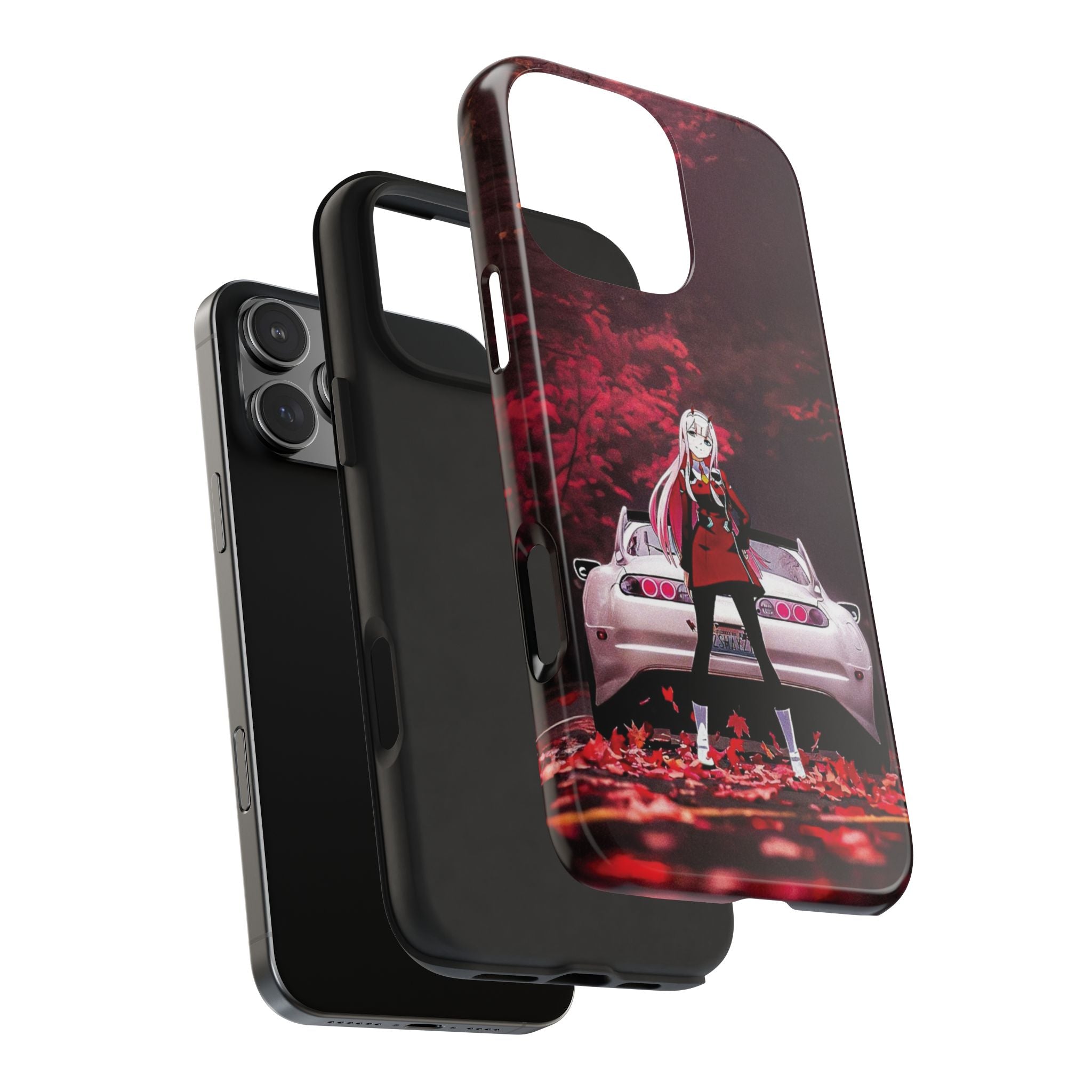 Anime-Inspired Tough Phone Case with Stylish Character Design