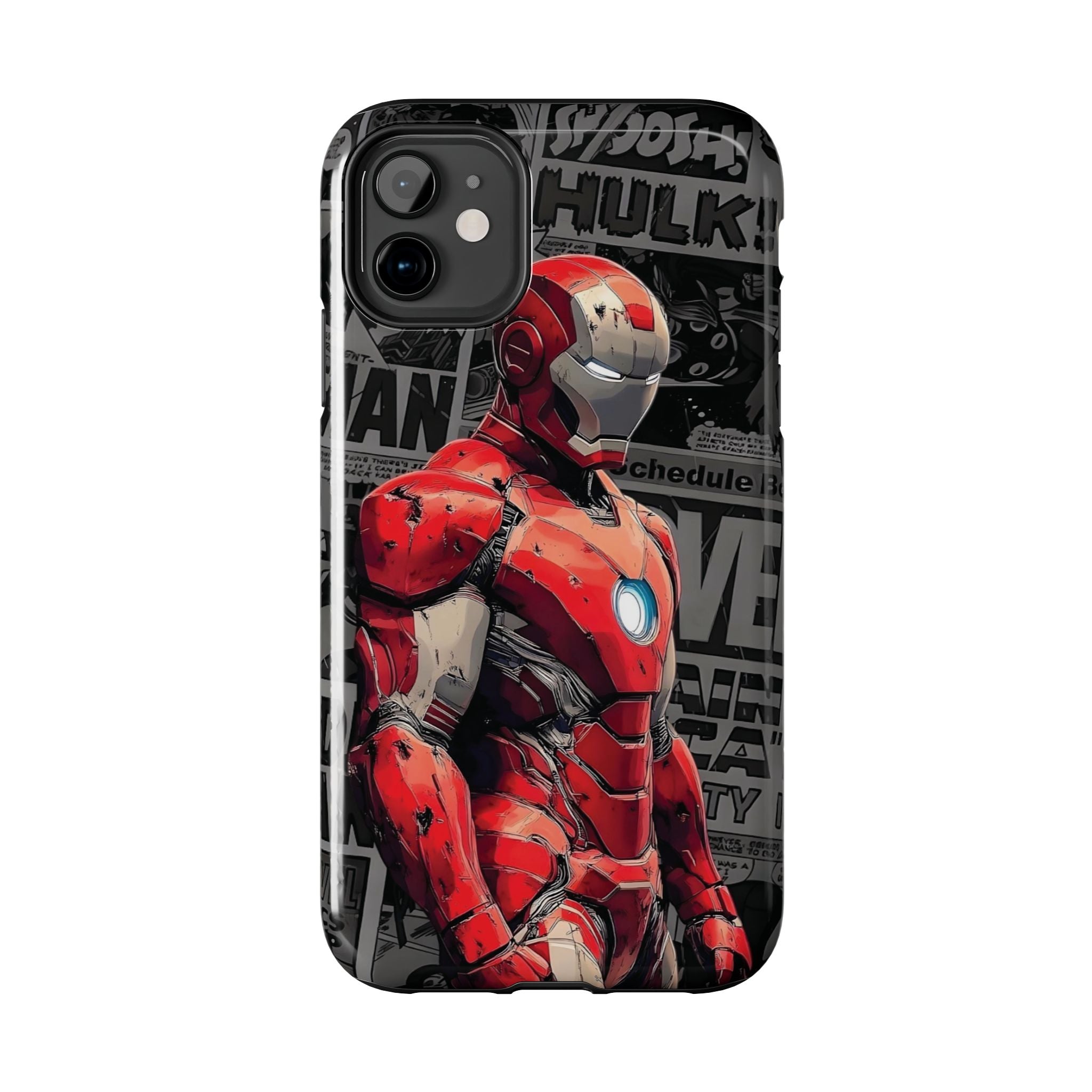 Iron Man Hero Tough Phone Cases - Durable, Stylish, Perfect for Marvel Fans, Geek Gifts, Comic Book Lovers, Unique Accessories