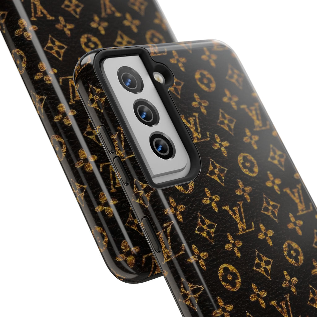 Louis Vuitton Inspired Tough Phone Cases, Stylish Phone Covers, Luxurious Phone Accessories, Fashionable Gift for Her, Durable Tech [...]