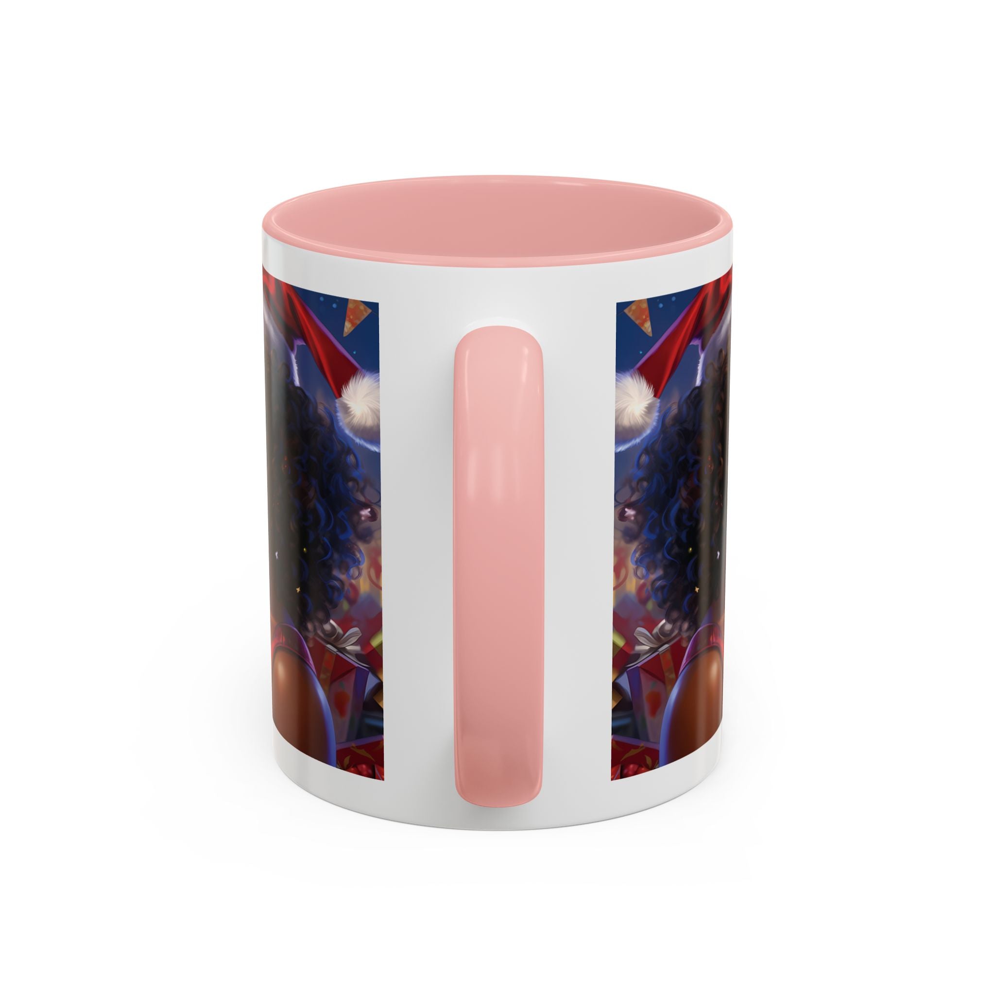 Festive Holiday Coffee Mug, Christmas Gift Mug, Colorful Accent Mug, Cozy Winter Decor, Unique Holiday Drinkware